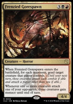 Frenzied Gorespawn CLU-32 Rare Near Mint Englisch