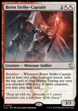Boros Strike-Captain CLU-25 Rare Near Mint Englisch