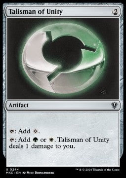 Talisman of Unity MKC-244 Uncommon Near Mint Englisch