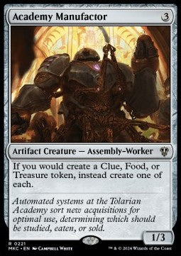 Academy Manufactor MKC-221 Rare Near Mint Englisch