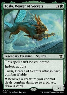 Toski, Bearer of Secrets MKC-191 Rare Excellent Englisch