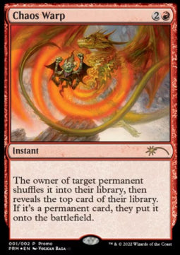 Chaos Warp DCI-2024/1 Rare Excellent Englisch Foil