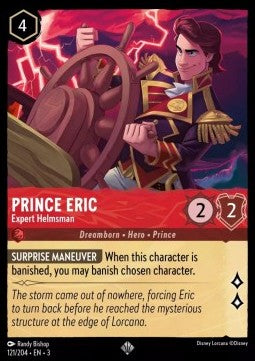 Prinz Eric - Erfahrener Steuermann 3INK-121 Super Rare Near Mint Deutsch