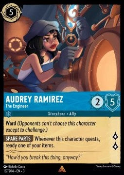 Anna Ramirez - Die Ingenieurin 3INK-137 Rare Near Mint Deutsch Foil