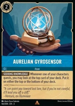 Aurelian Gyrosensor 3INK-163 Rare Excellent Englisch