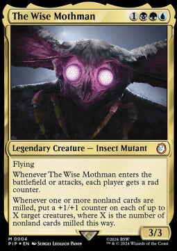 The Wise Mothman PIP-4 Mythic Excellent Englisch Foil