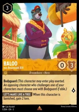 Balu - Von Bruinwald XIII 3INK-1 Rare Excellent Deutsch