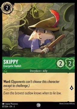 Skippy - Energetic Rabbit 3INK-87 Common Excellent Englisch Foil