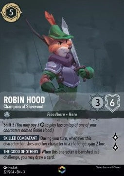 Robin Hood - Champion von Sherwood 3INK-221 Enchanted Excellent Deutsch Foil