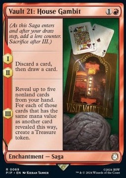 Vault 21: Trick des Hauses PIP-69 Rare Near Mint Deutsch