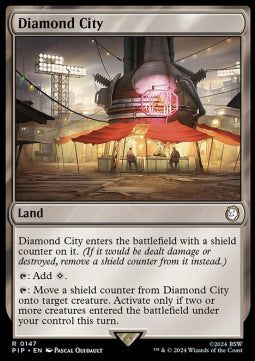 Diamond City PIP-147 Rare Excellent Englisch