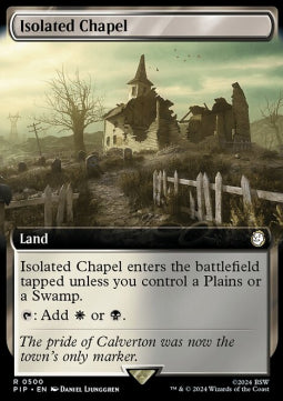 Isolated Chapel XPIP-500 Rare Near Mint Englisch Foil