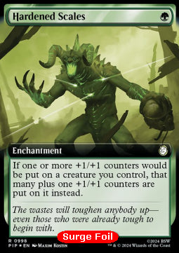 Hardened Scales XPIP-998 Rare Excellent Englisch Foil
