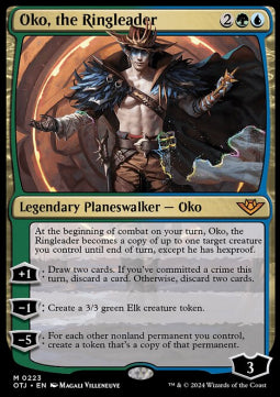 Oko, the Ringleader OTJ-223 Mythic Near Mint Englisch