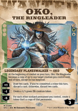 Oko, the Ringleader XOTJ-296 Mythic Near Mint Englisch Foil