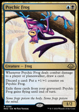 Psychic Frog MH3-199 Rare Near Mint Englisch