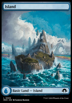 Island MH3-305 Land Near Mint Englisch Foil