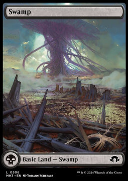 Swamp MH3-306 Land Near Mint Englisch Foil
