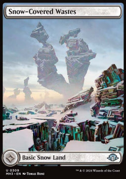 Snow-Covered Wastes MH3-309 Uncommon Excellent Englisch