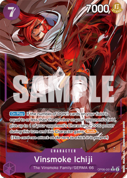 Vinsmoke Ichiji (OP06-061) (V.2) OP06 Alternate Art Near Mint Englisch