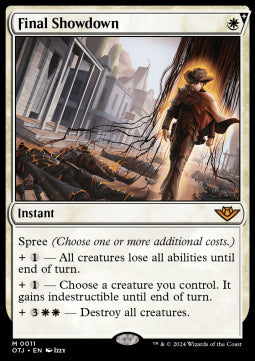 Finaler Showdown OTJ-11 Mythic Excellent Deutsch