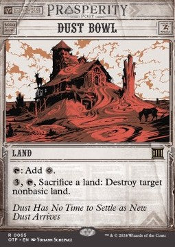 Dust Bowl OTP-65 Rare Excellent Englisch