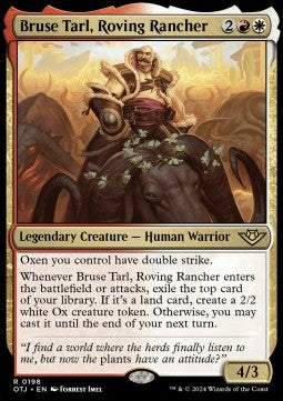Bruse Tarl, Roving Rancher OTJ-198 Rare Near Mint Englisch