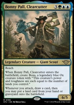 Bonny Pall, Clearcutter OTJ-196 Rare Near Mint Englisch