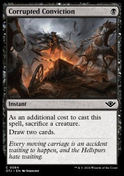 Corrupted Conviction OTJ-84 Common Near Mint Englisch
