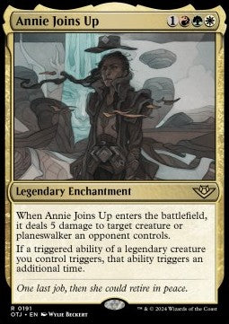 Annie Joins Up OTJ-191 Rare Near Mint Englisch Foil