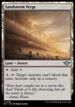Sandstorm Verge OTJ-263 Uncommon Near Mint Englisch