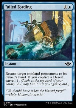 Failed Fording OTJ-47 Common Near Mint Englisch