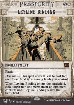 Leylinien-Verbannung (V.1) OTP-4 Mythic Near Mint Deutsch
