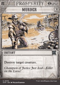 Mord OTP-16 Uncommon Near Mint Deutsch