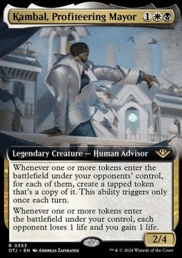 Kambal, Profiteering Mayor XOTJ-353 Rare Excellent Englisch Foil