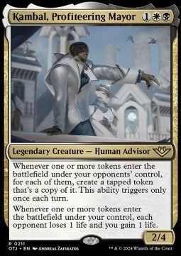 Kambal, Profiteering Mayor OTJ-211 Rare Near Mint Englisch