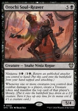 Orochi Soul-Reaver OTC-22 Rare Near Mint Englisch