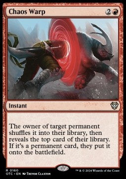 Chaos Warp OTC-160 Rare Near Mint Englisch