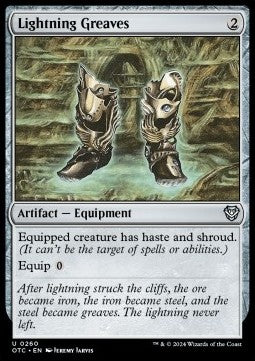Lightning Greaves OTC-260 Uncommon Excellent Englisch