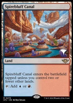 Spirebluff Canal (V.2) POTJ-270 Rare Excellent Englisch Foil