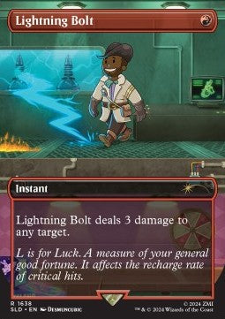 Lightning Bolt SLDE24-1638 Rare Near Mint Englisch