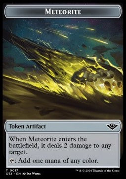 Meteorite Token // Treasure Token TOTJ-T 17/18 Token Good Englisch Foil
