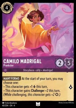 Camilo Madrigal - Scherzkeks 4URS-40 Uncommon Near Mint Deutsch Foil