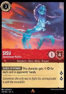 Sisu - Emboldened Warrior 4URS-124 Rare Near Mint Englisch Foil