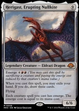 Herigast, Erupting Nullkite MH3-8 Mythic Near Mint Englisch