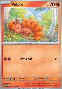 Vulpix TWM-026 Common Near Mint Deutsch