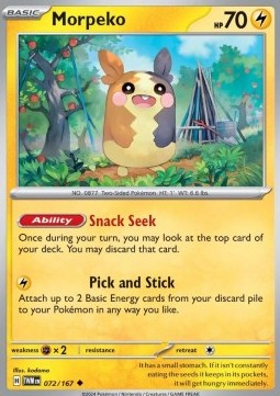Morpeko TWM-072 Uncommon Near Mint Deutsch