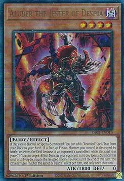 Aluber der Narr von Despia (V.7) RA02-016 Ultimate Rare Near Mint Deutsch 1. Auflage