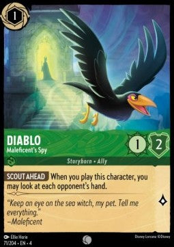 Diablo - Malefiz' Spion 4URS-71 Common Near Mint Deutsch Foil