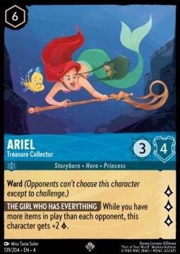 Ariel - Treasure Collector 4URS-139 Super Rare Excellent Englisch